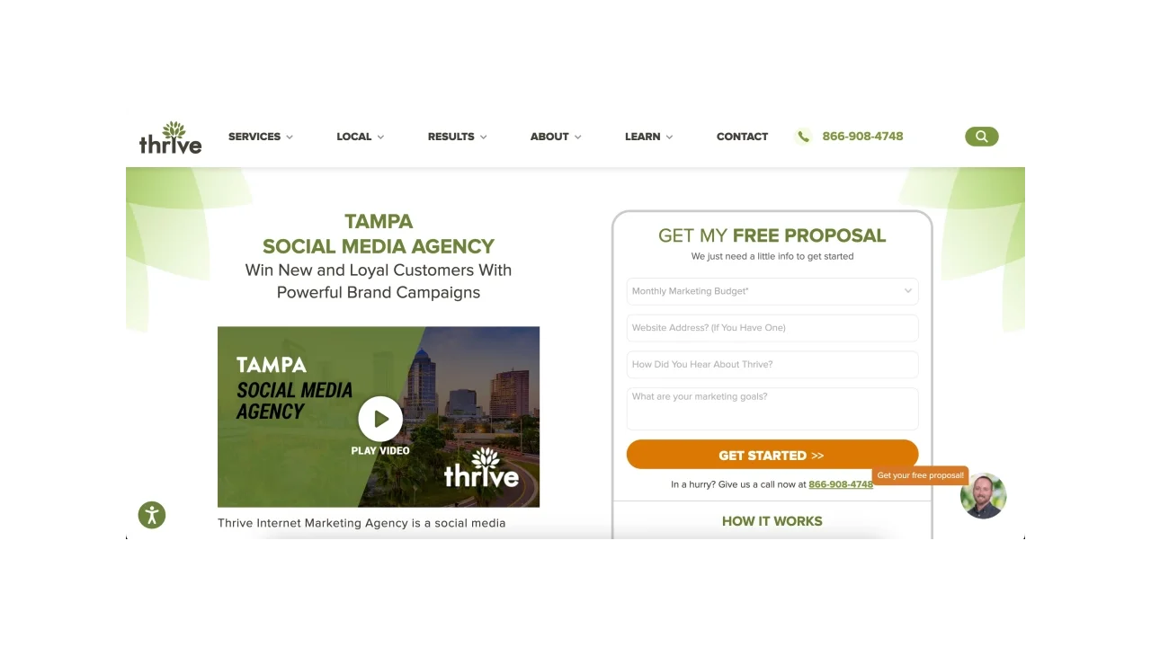 Thrive Agency - Top B2B Social Media Agencies