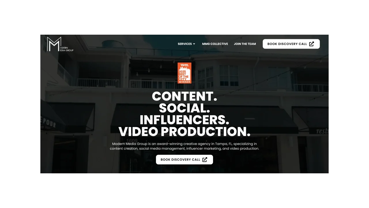 Modern Media Group - Top Creative Social Media Agencies