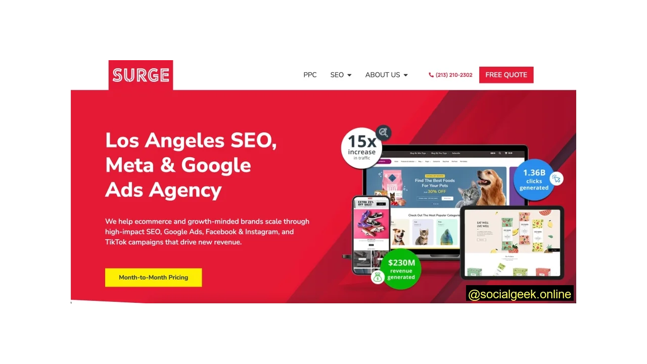 Surge Marketing - Digitial Mafrketing Agency Los Angeles