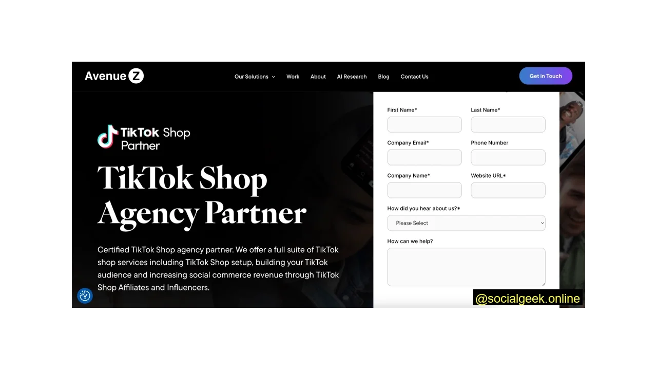 Avenue Z Top TikTok Shop Agencies in the US