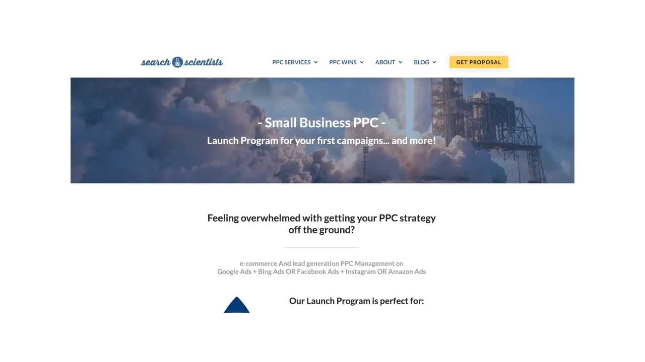 Search Scientists Top Local Business & SMBs PPC Agencies