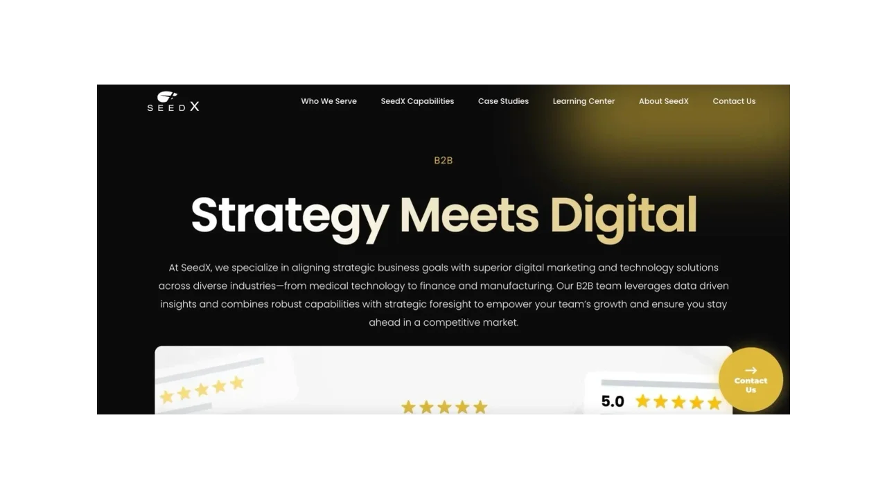 SeedX - Social Media Agency for B2B brands