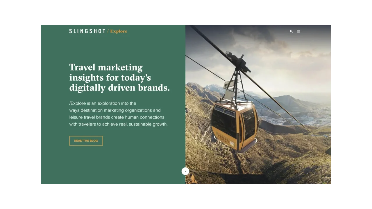 Slingshot/Explore Top 13 Travel & Tourism Marketing Agencies in the U.S.