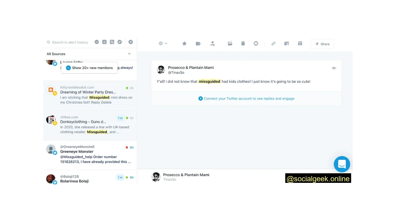 How to track social sentiment