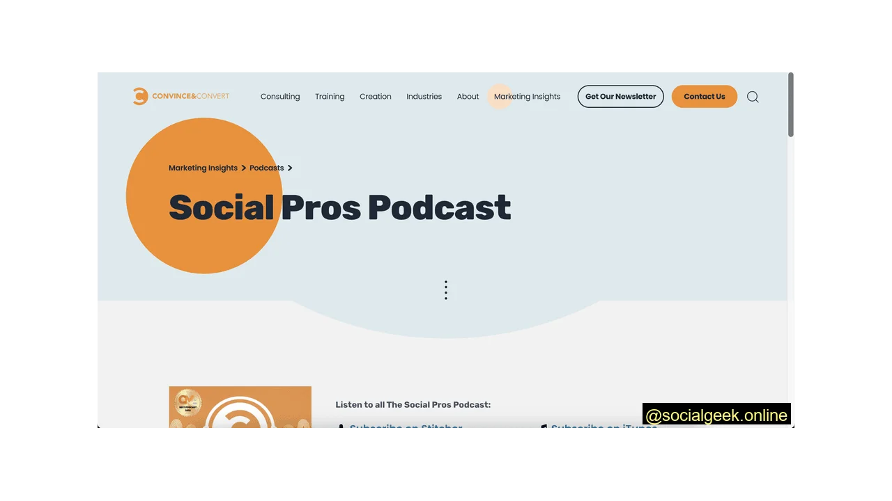 Social Pros Podcast Best 13 Social Media Podcasts