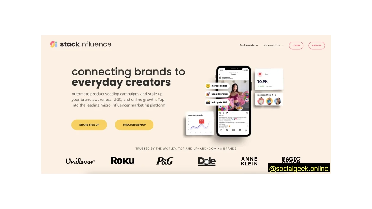 Stack Influence - Top UGC Agencies in the US