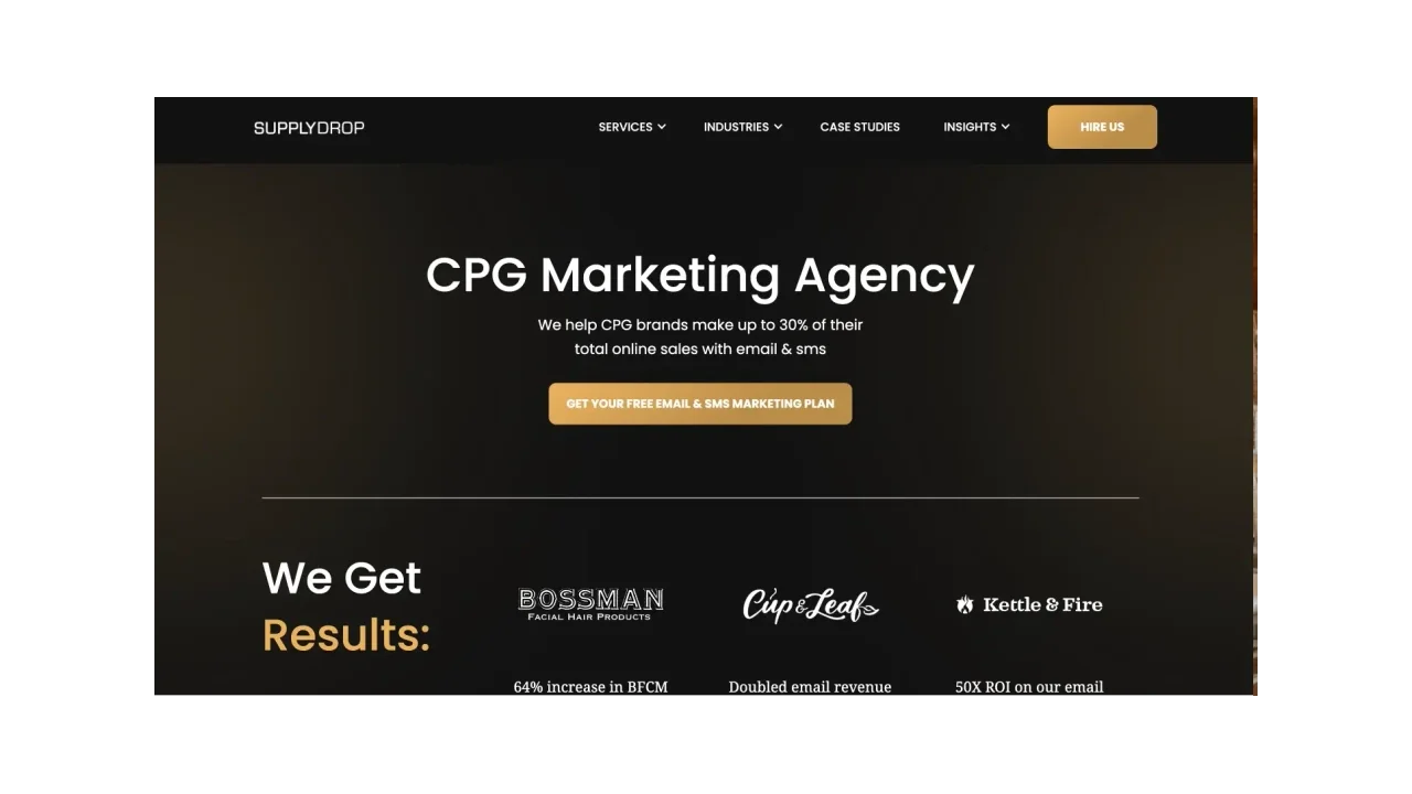 Supply Drop Top CPG Marketing Agencies in the U.S.