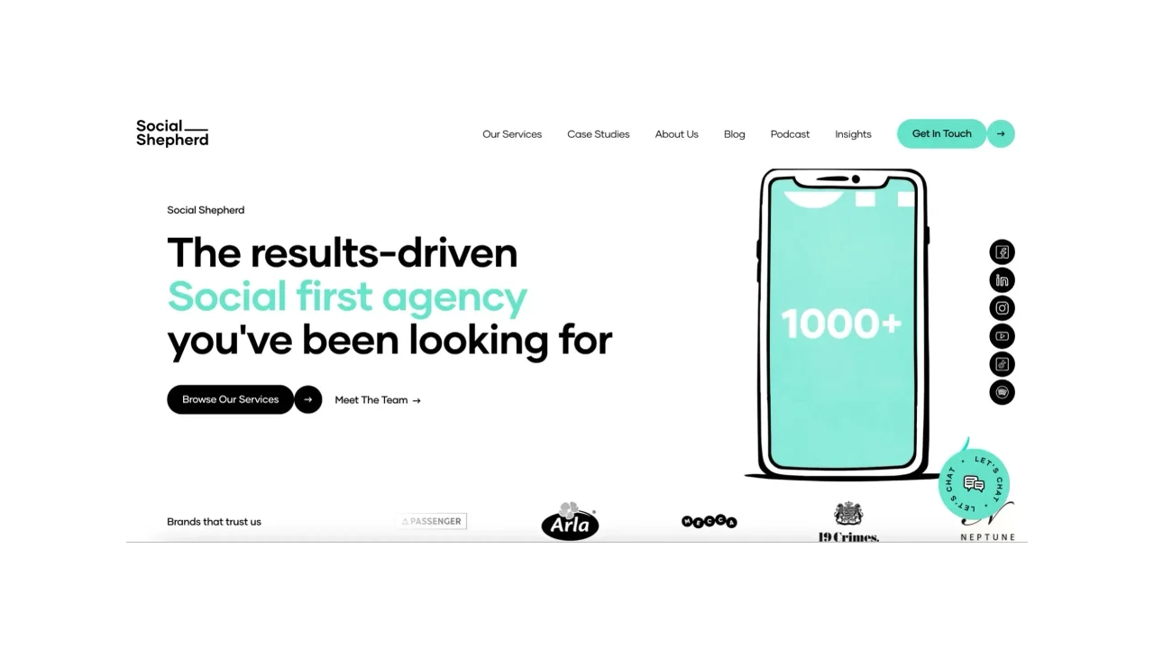 The Social Shepherd Top Results-Driven Social Media Marketing Agencies