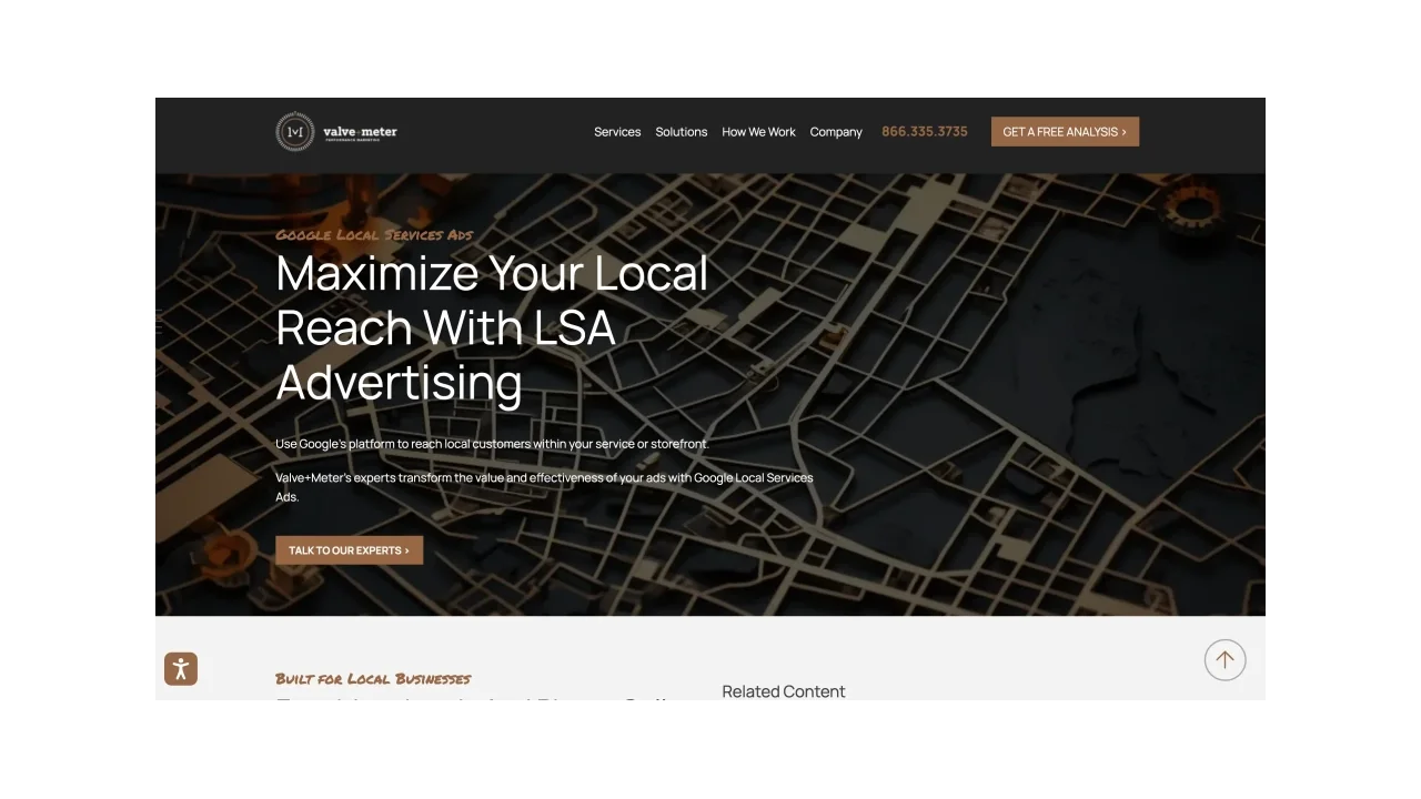 Valve+Meter Google Ads for Small & Local Businesses