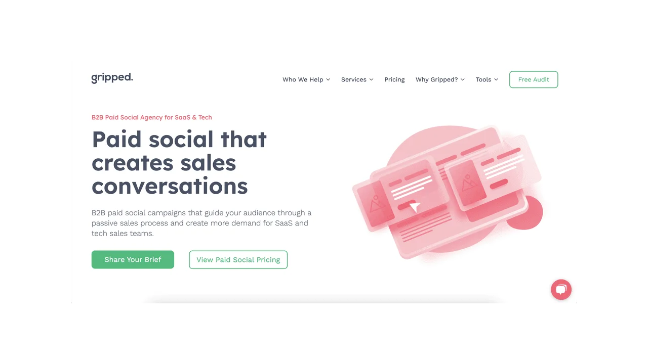 Gripped Top Paid Social Agencies for B2B Brands