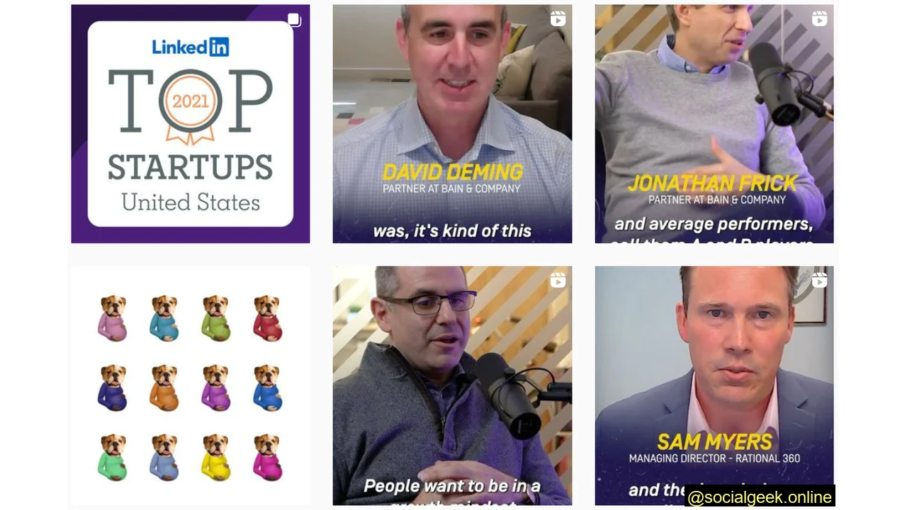 Best B2B & SaaS brands on Social Media Gong