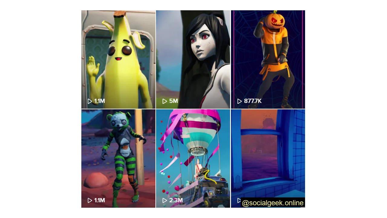 Best Gaming Brand on TikTok - Fortnite